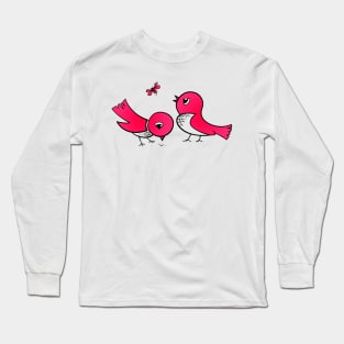 Cute little birds Long Sleeve T-Shirt